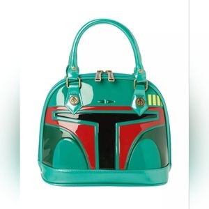 Star Wars Loungefly Boba Fett Patent Dome Bag